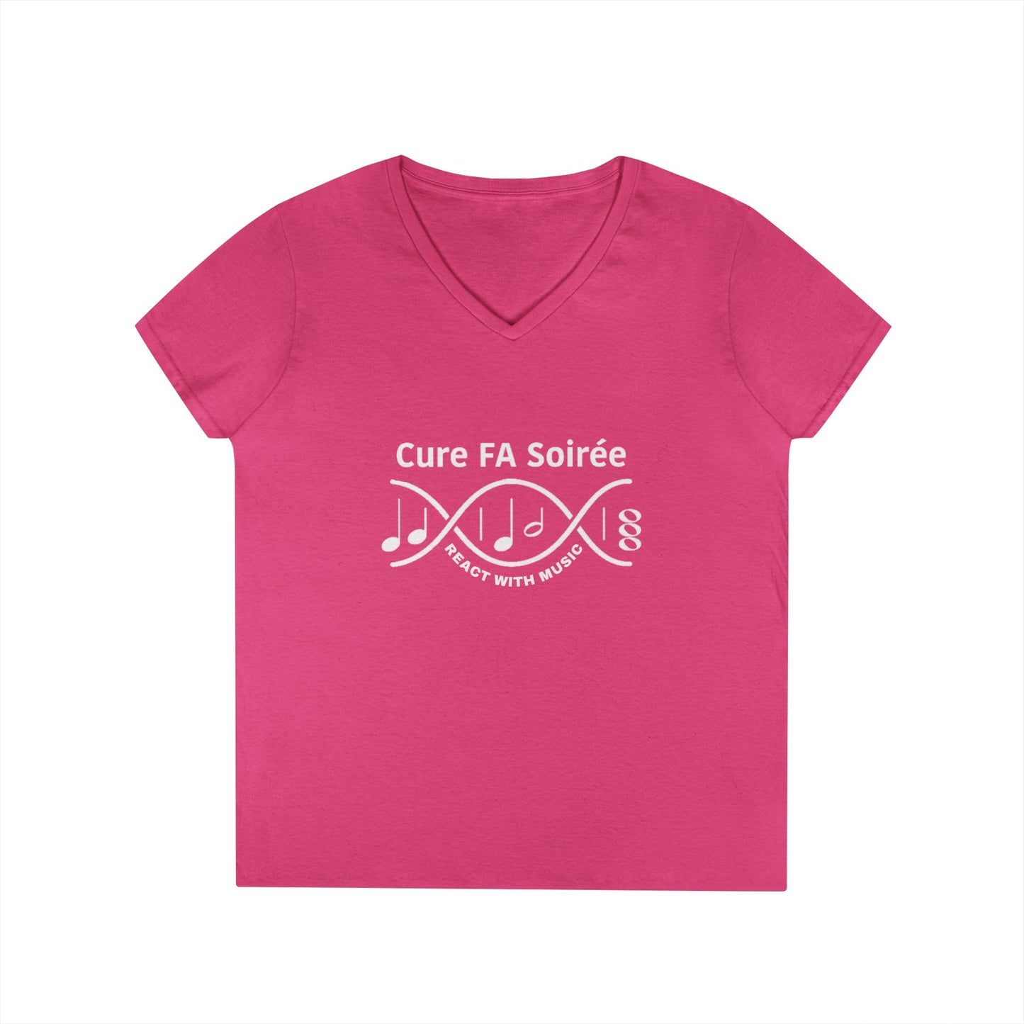 Cure FA Soirée Ladies' V-Neck Tee