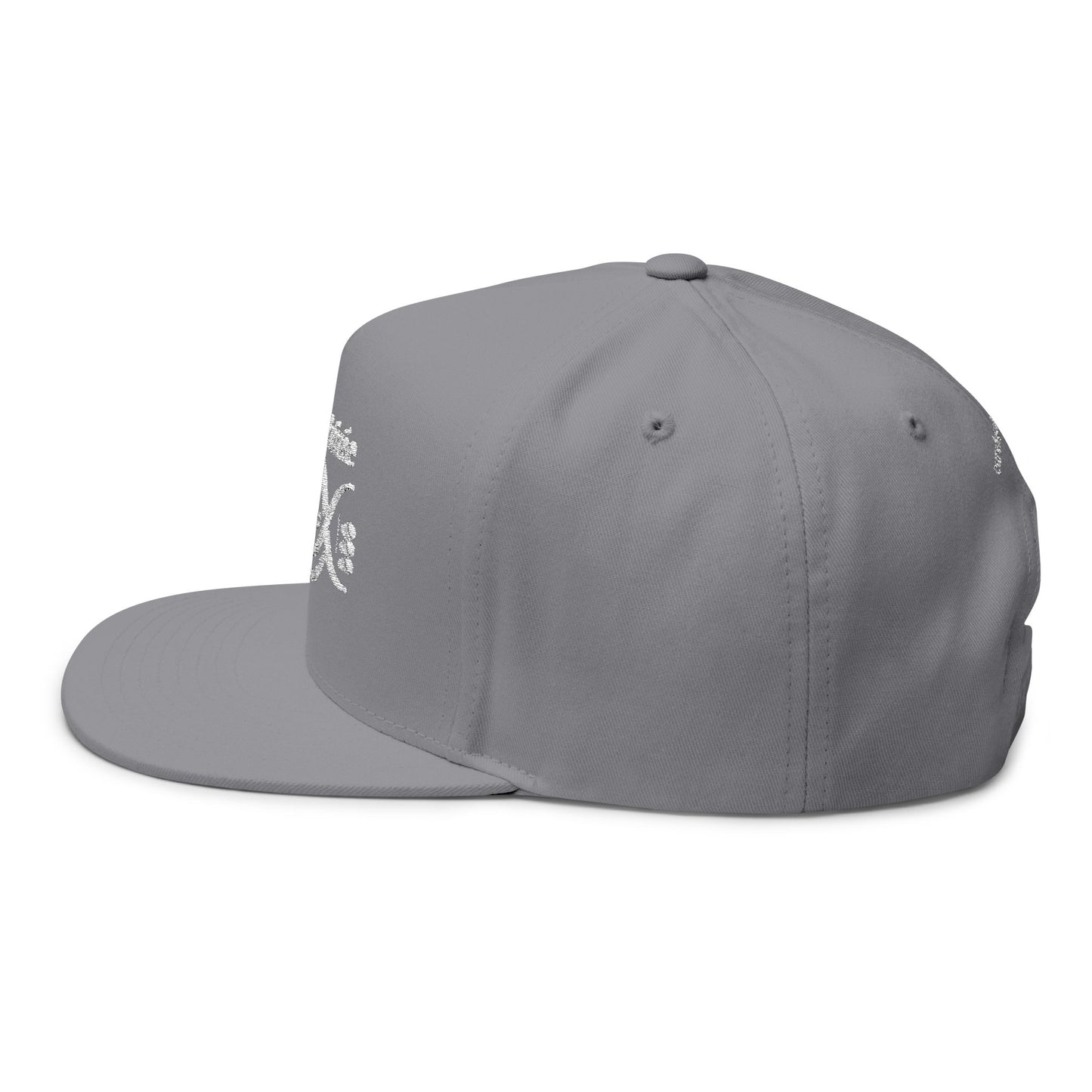 Cure FA Soirée Flat Bill Cap - Stylish Music-Themed Hat, Perfect for Events, Gifts for Music Lovers, Fundraisers, and Casual Outings